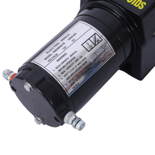 2000lb 12V ATV/UTV Electric Winch, Off-Road Waterproof Steel Cable Winch for ATV UTV Towing Trailer Winch、、eastwooduniform