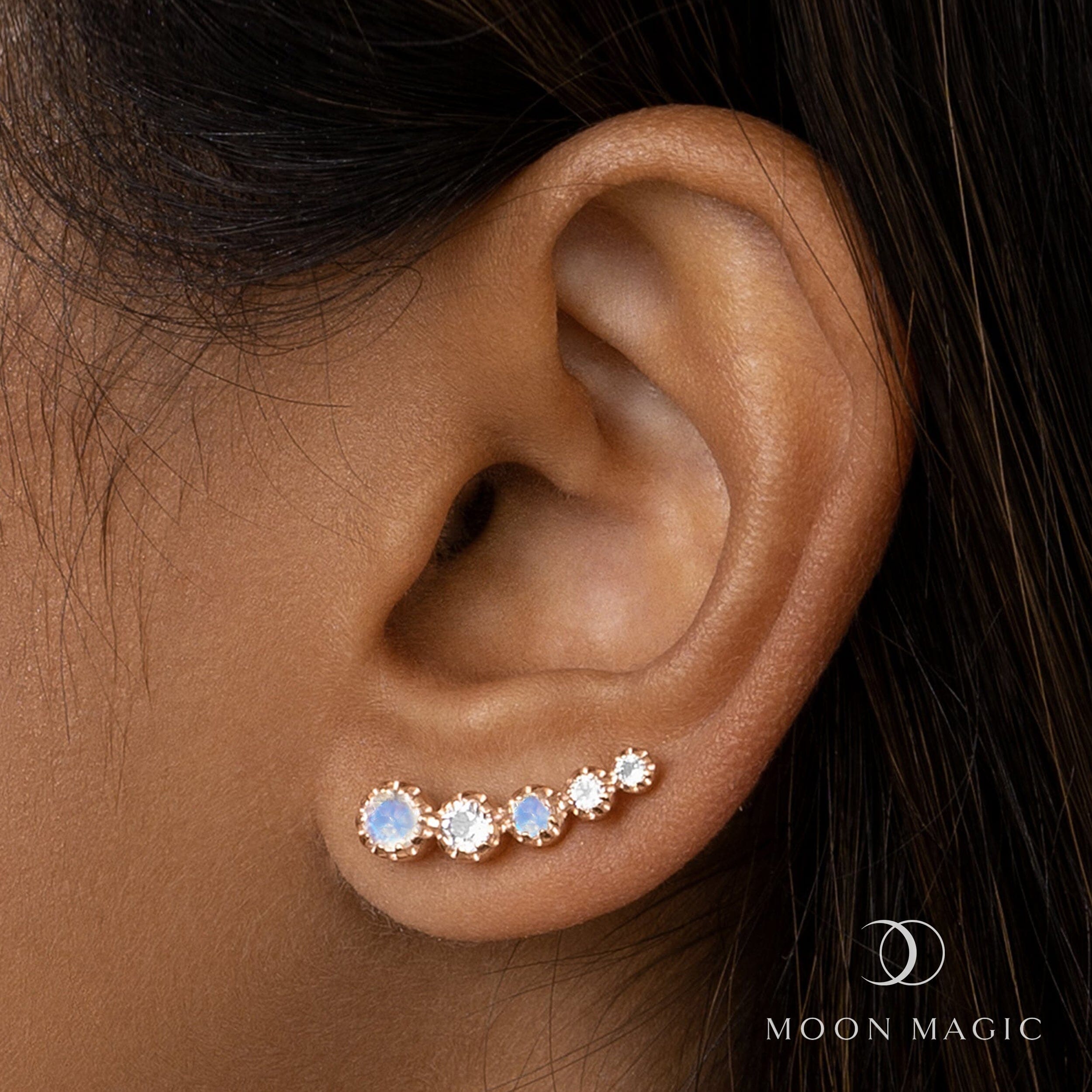 Moonstone Earrings - Arise Climbers、mySite、hinf8tx79