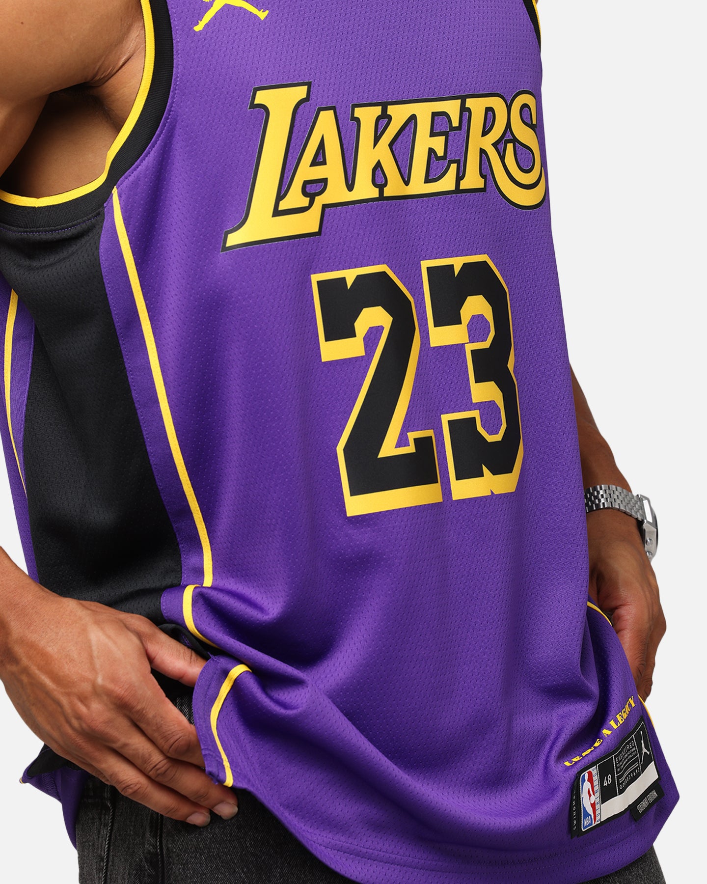 Nike Los Angeles Lakers Lebron James Dri-FIT Swingman Jersey Field Purple、mySite、zt4zffjzw