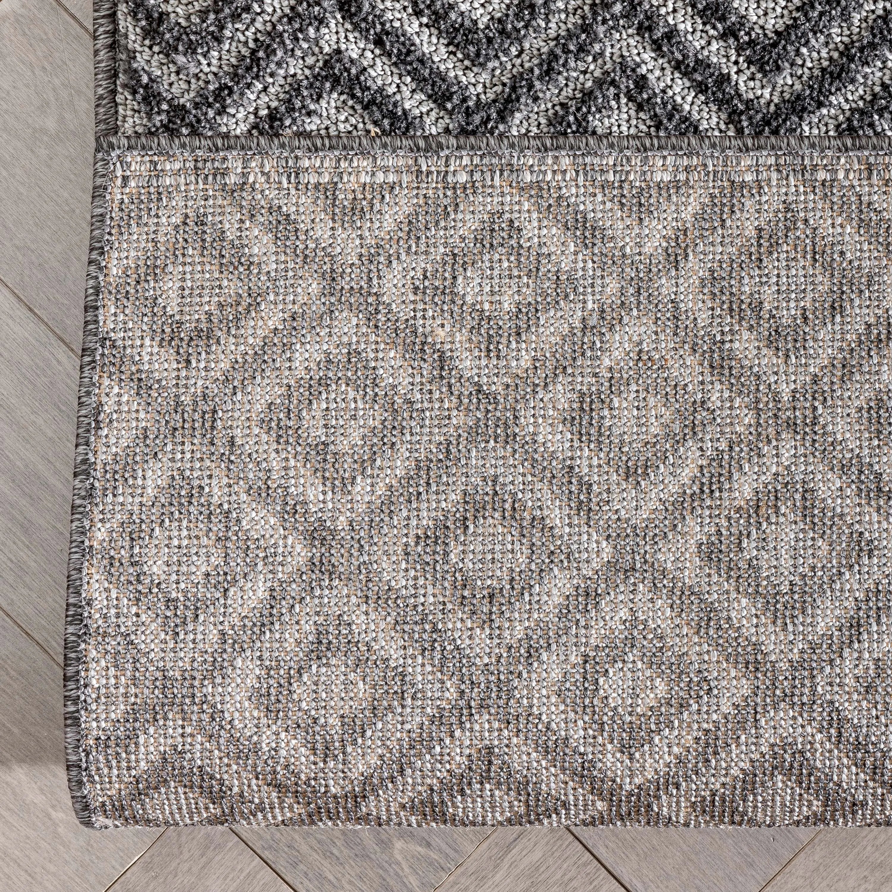 Custom Size Runner Pia Tribal Geometric Diamond Pattern Dark Grey Choose Your Width x Choose Your Length Hallway Runner Rug、mySite、gigharbornorthrealestate