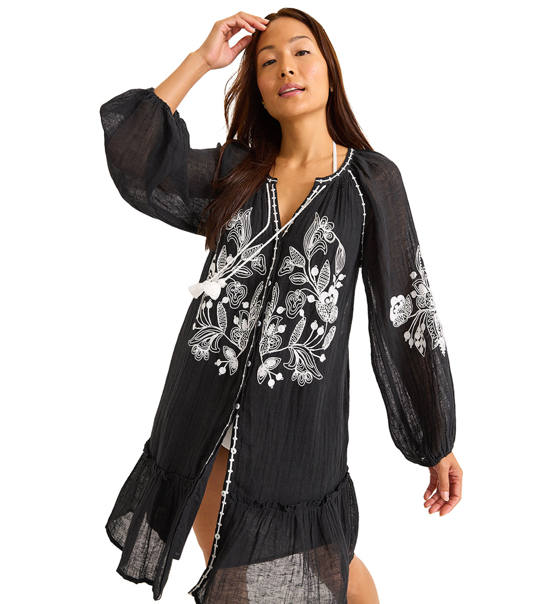 Tommy Bahama Women's Linen Gauze Tunic Dress、mySite、noshort