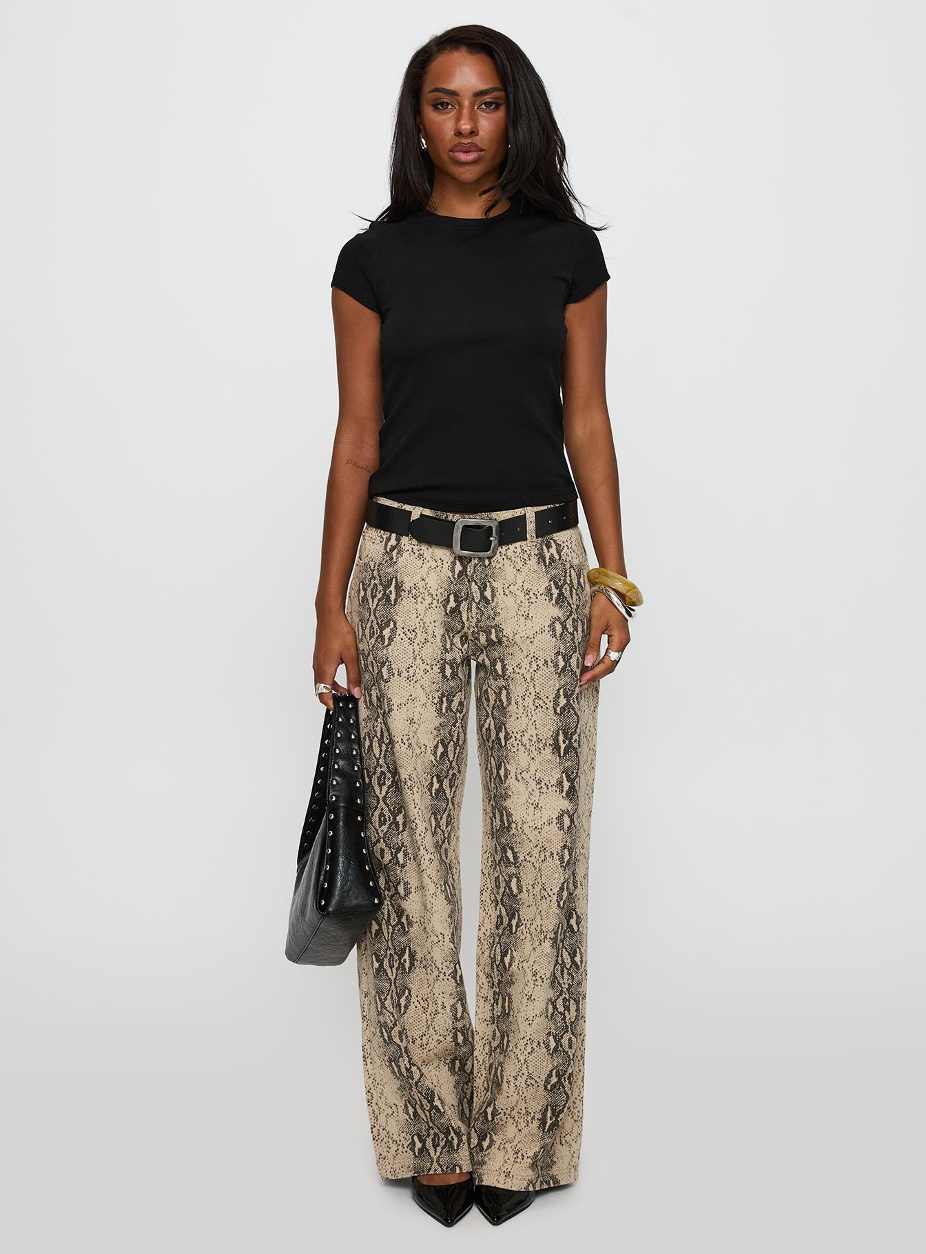 Prestige Longline Baby Tee Black、mySite、solidvoid