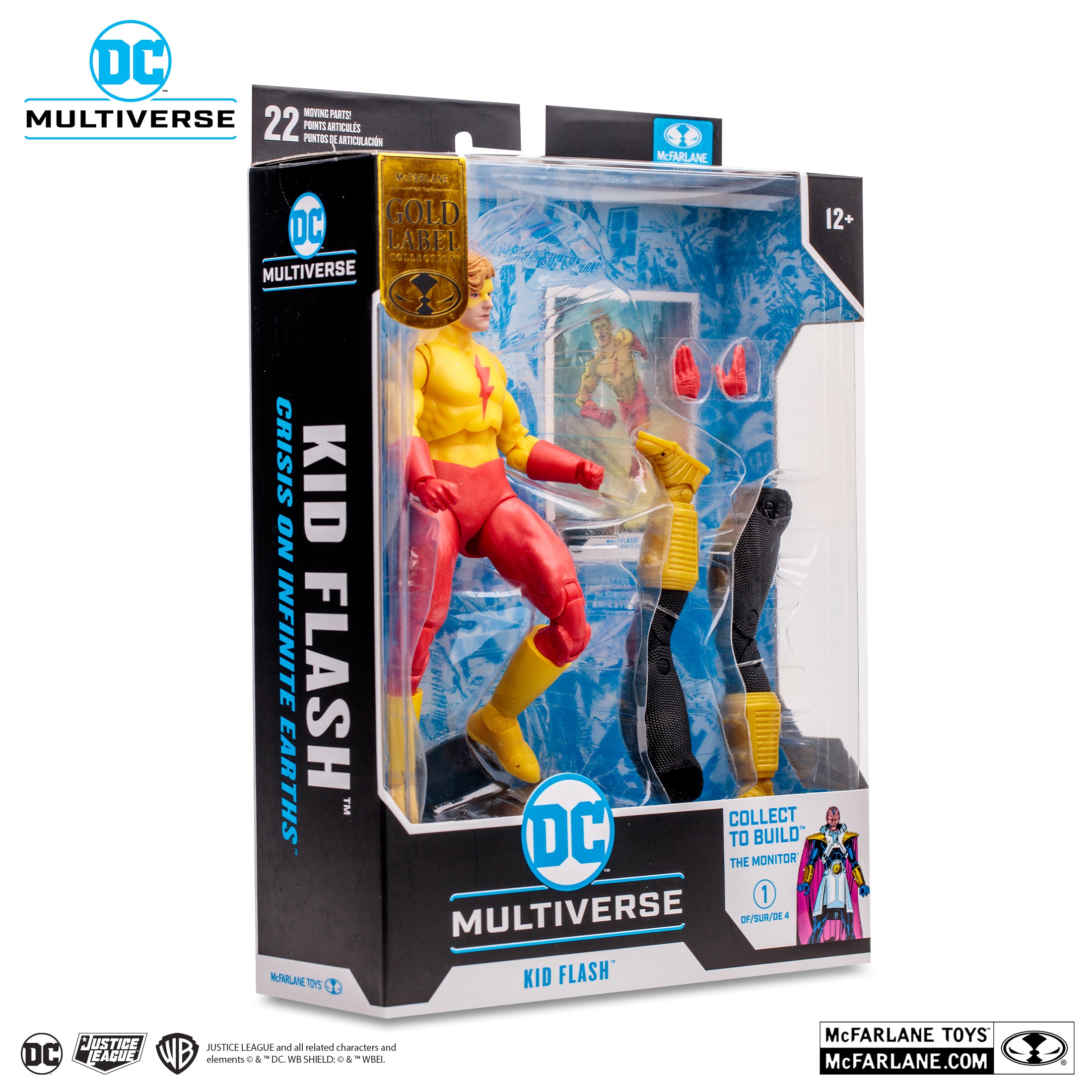 DC Multiverse Exclusive Gold Label Kid Flash (Crisis on Infinite Earths)、mySite、hgirdovlk