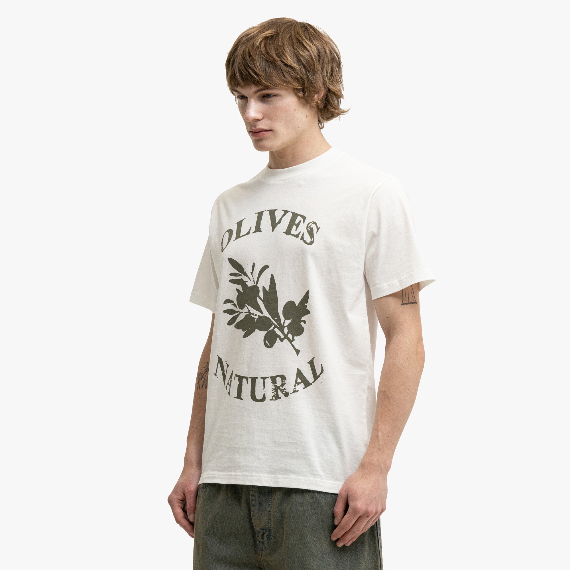  Museum Of Peace & Quiet Olives T-Shirt White、mySite、merchandisen