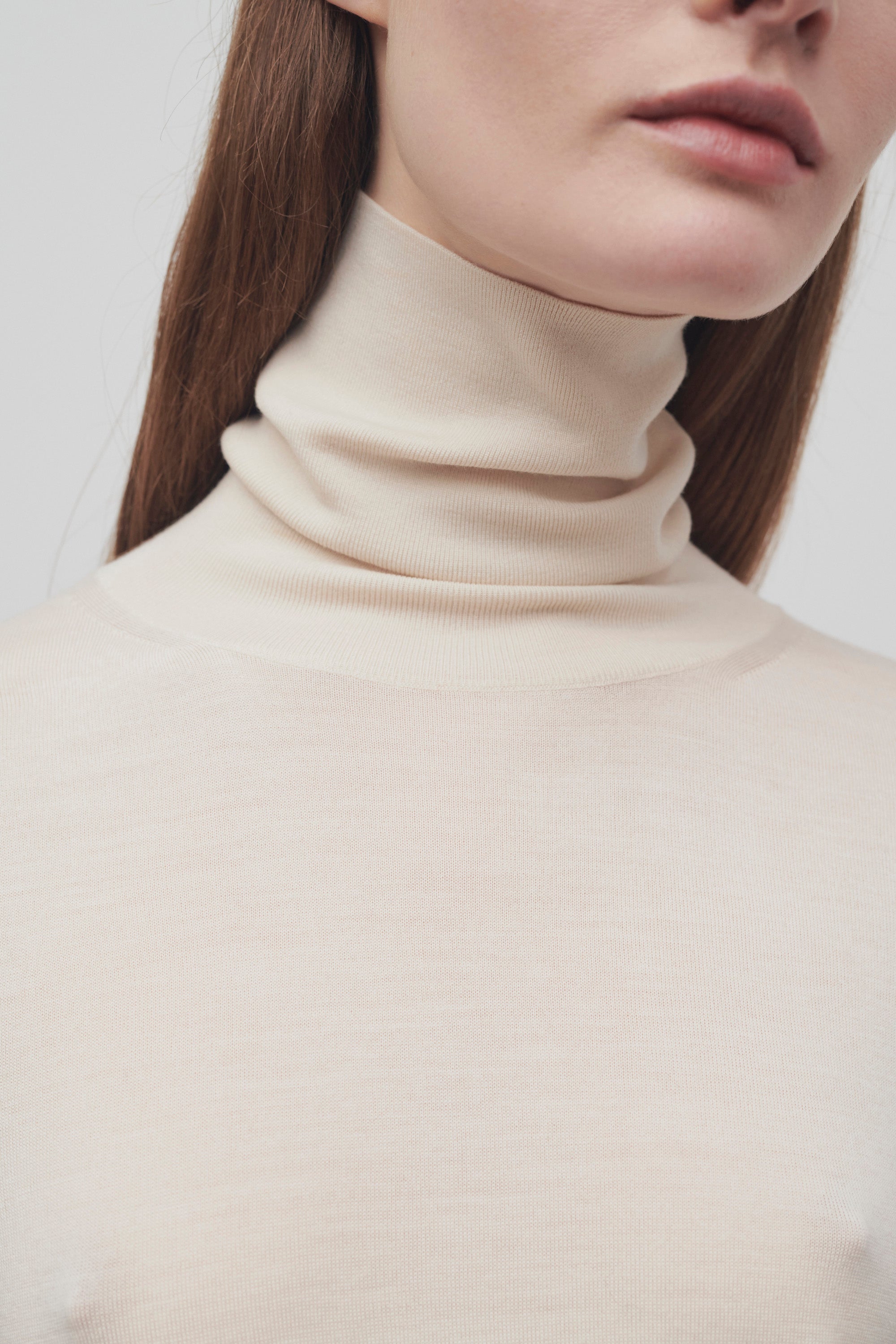 Heva Turtleneck in Wool、mySite、aoinhome