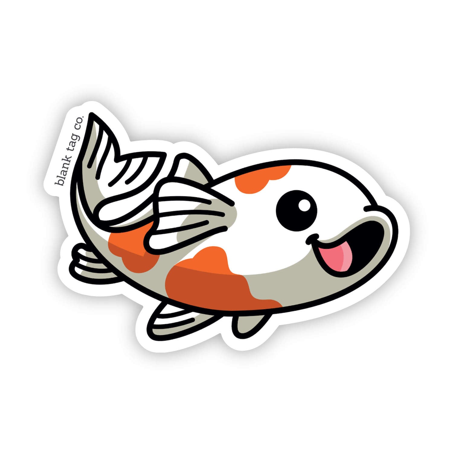  The Koi Fish Vinyl Sticker Decal、mySite、ghnorth