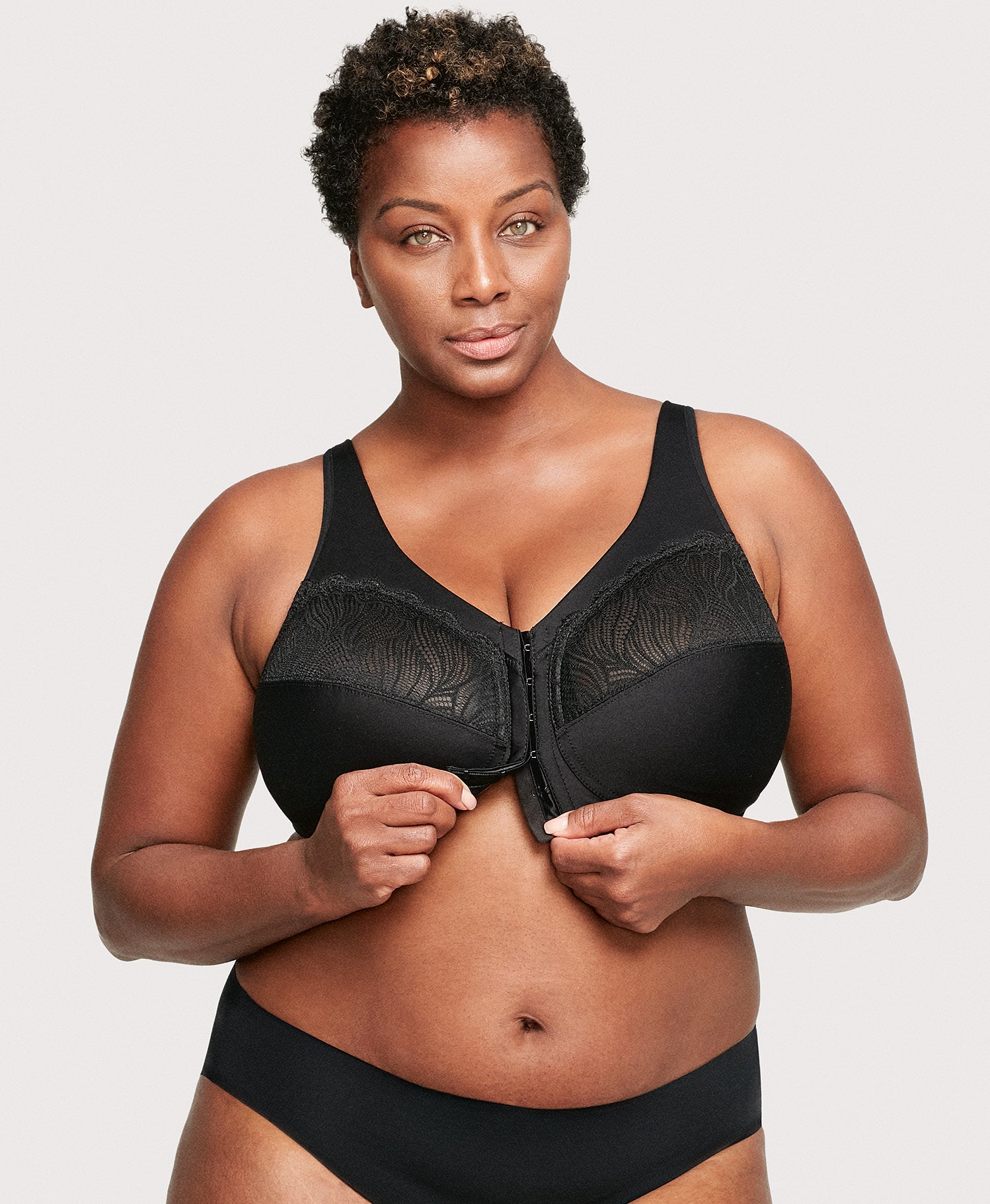  MagicLift Front-Closure Natural Shape Bra Black、mySite、justintrudeaud