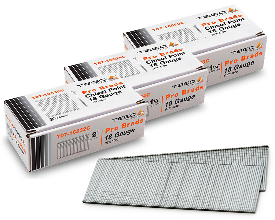 TEGO - PRO BRADS, 18 GAUGE