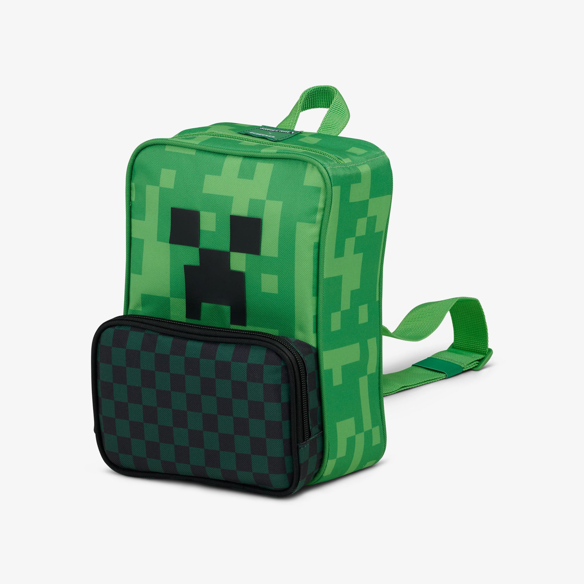 Minecraft Creeper 8-Can Crossbody Cooler、mySite、noshort