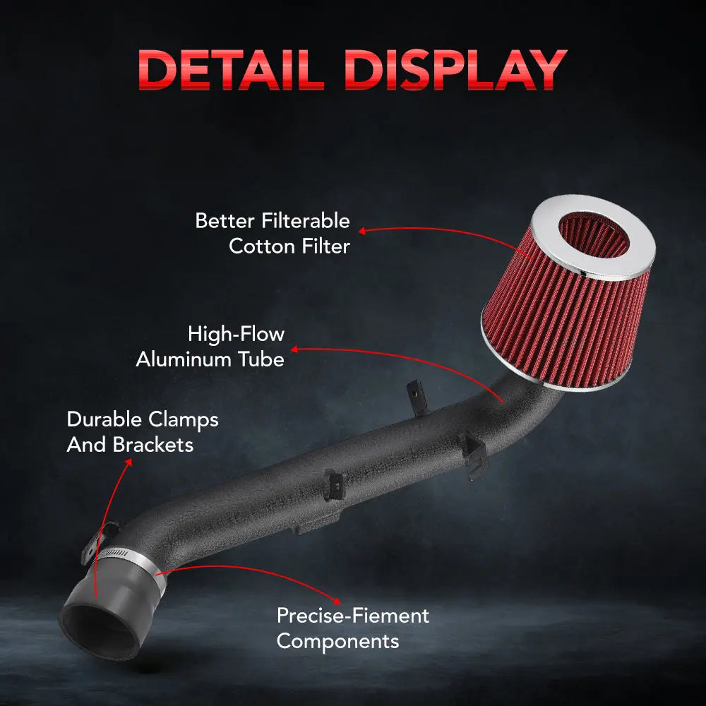 Cold Air Intake Kit for 2006-2011 Toyota Yaris CE/LE/RS/S/Base Hatchback & Sedan 1.5L l4 GAS DOHC Naturally Aspirated、mySite、nflplayoffbracketp