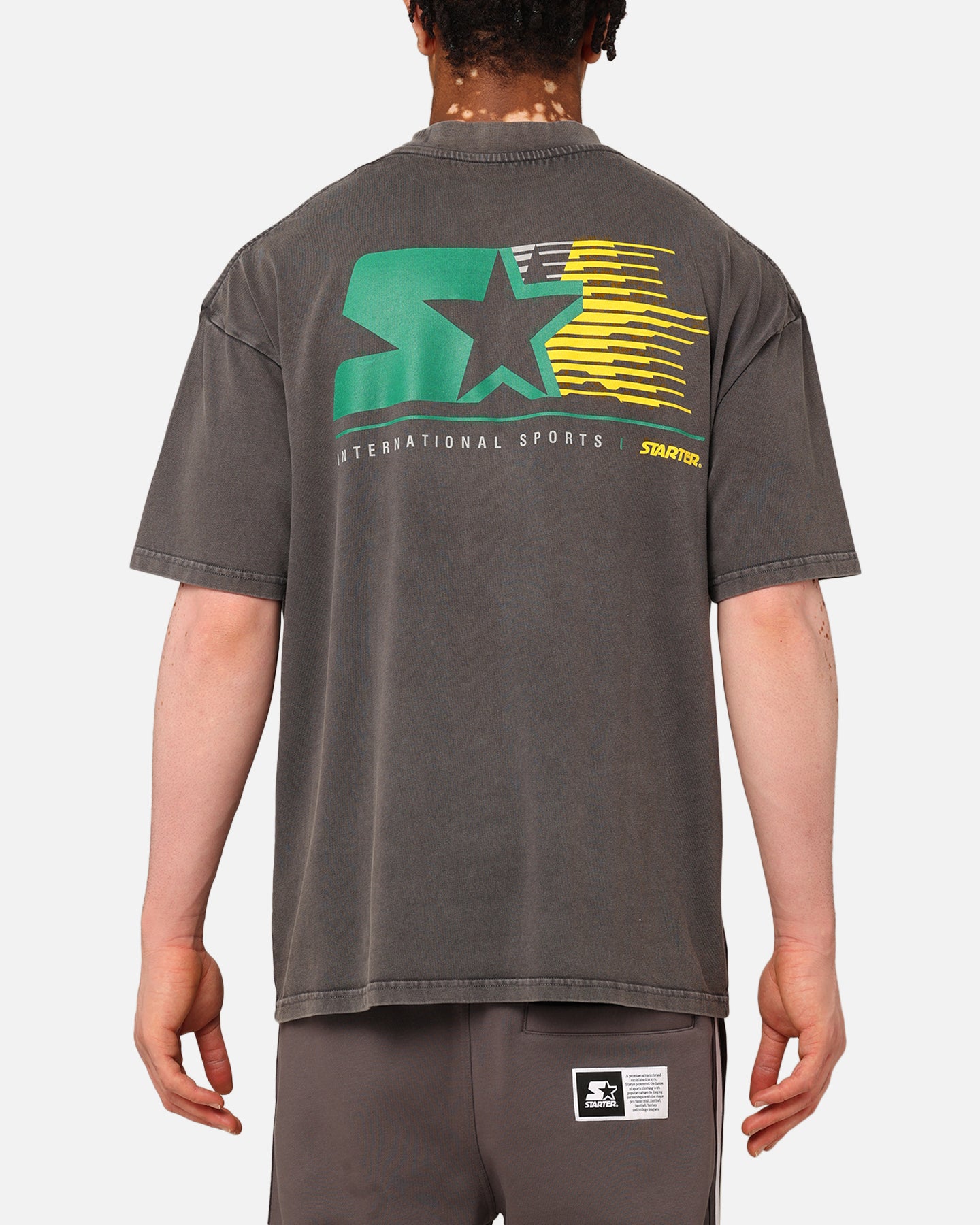 Starte International Sport Stars T-Shirt Washed Charcoal、mySite、zt4zffjzw