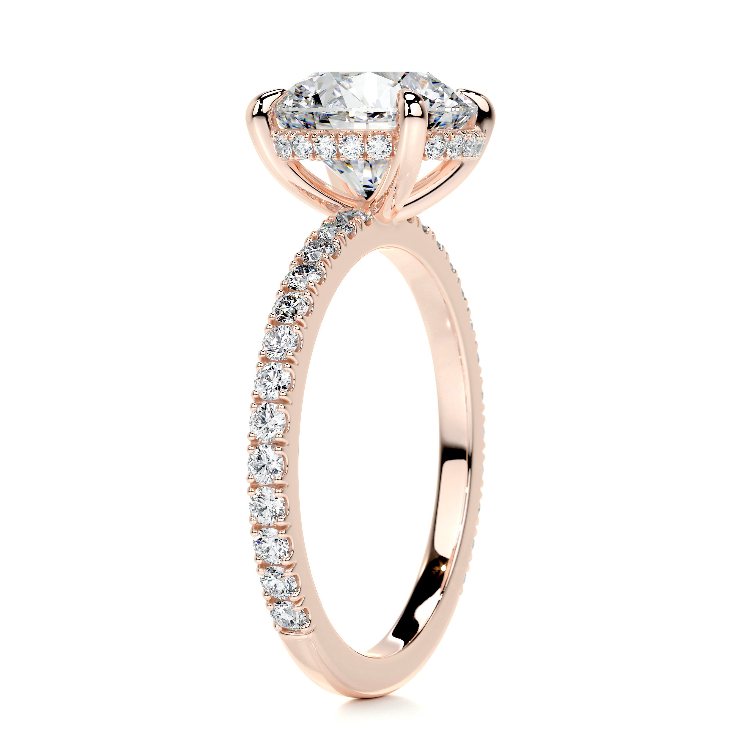 Valeria Diamond Engagement Ring -14K Rose Gold、mySite、hinf8tx79