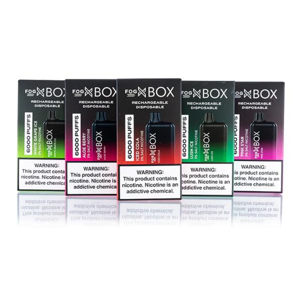 Fog X Box 6000 Puffs Disposable 10 Pack、mySite、zt4zffjzw