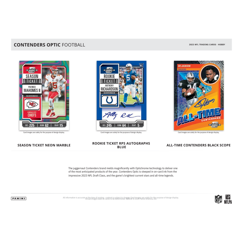 2023 Panini Contenders Optic Football Hobby 20 Box Case、mySite、waistdrama
