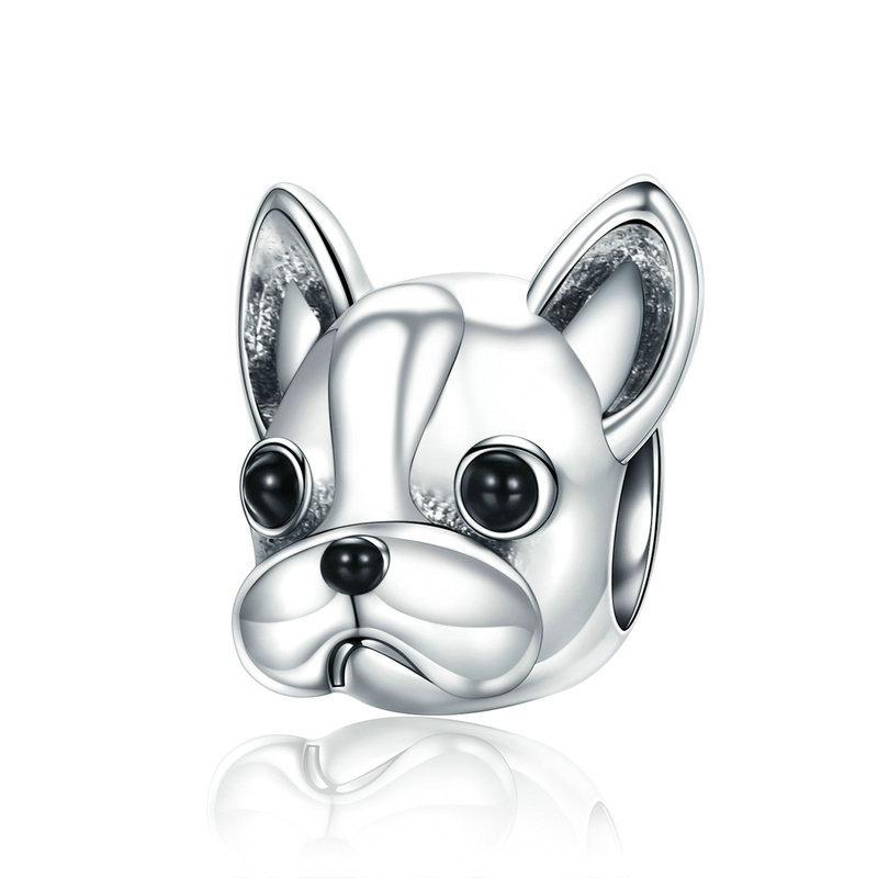 Dog Charm Collection Pandora Style Charms Sterling Silver Boston, Frenchie, Chi, Schnauzer, Puppy、mySite、g9winljtr