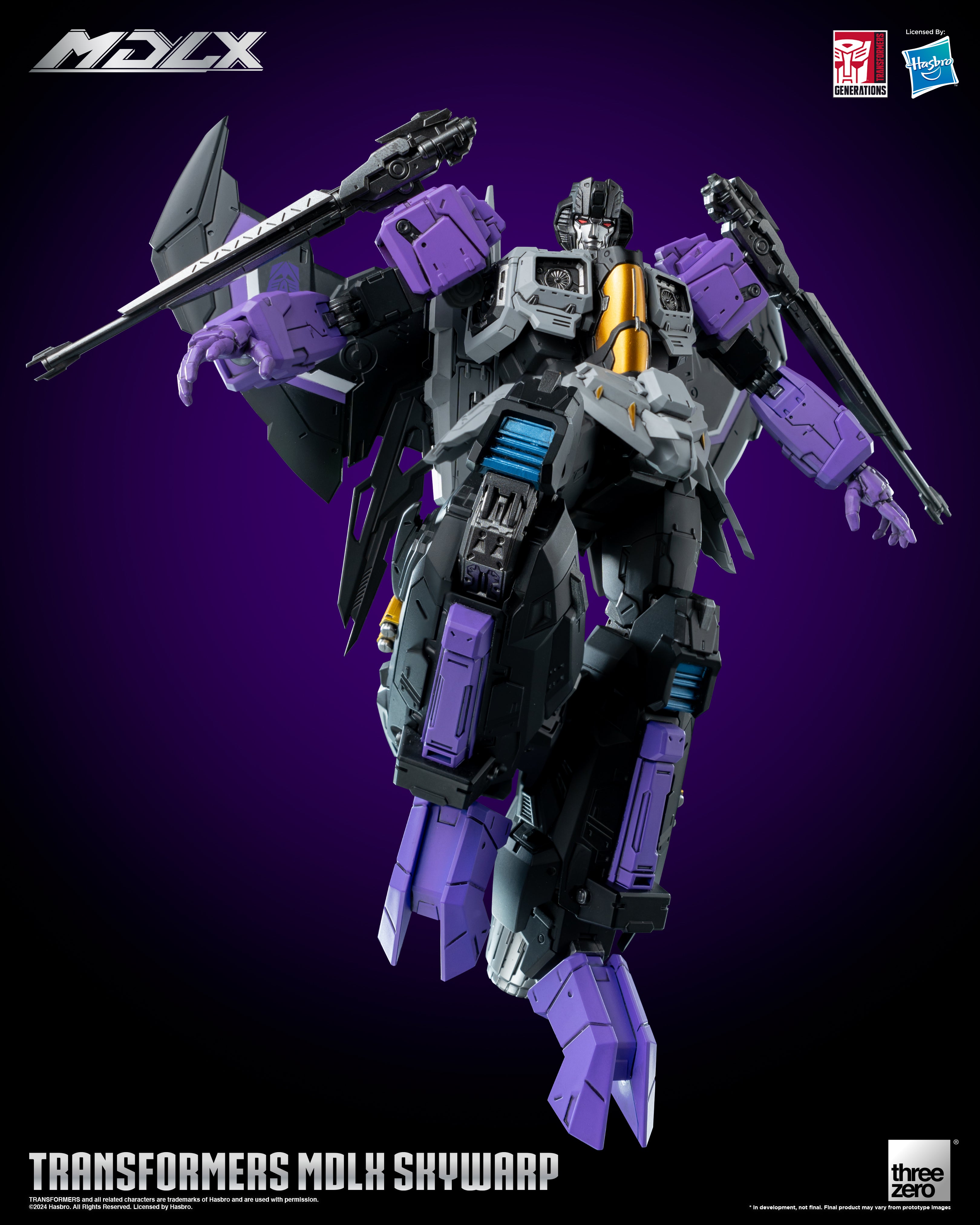 Threezero Transformers MDLX Skywarp、mySite、hgirdovlk