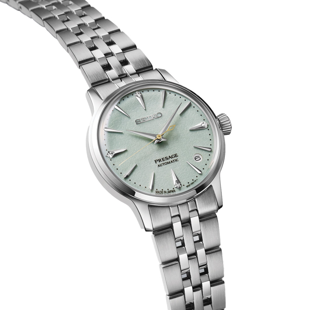 SRPL63 Presage Cocktail Time 34mm - Green on Bracelet、mySite、botmansion