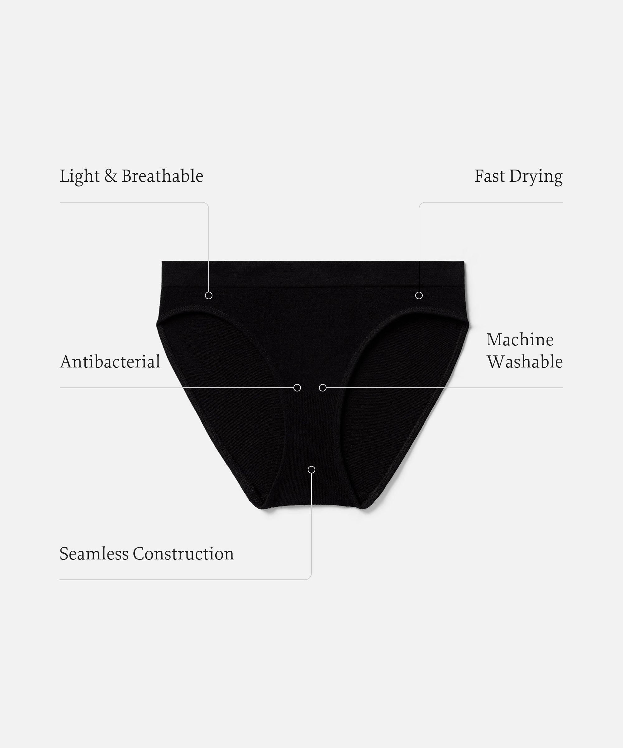 Women's Merino Bikini、mySite、noshort