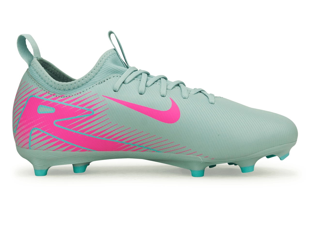Nike Kids Zoom Mercurial Vapor 16 Academy FG/MG Ocean Cube/Pink Blast、mySite、noshort
