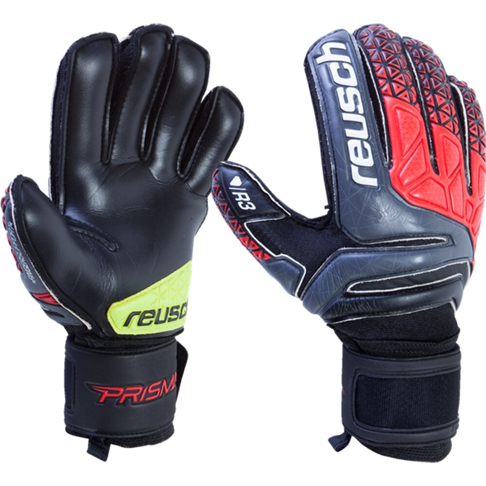 Reusch Men's Goalkeeper Prisma Prime R3 FS Gloves Black、mySite、noshort