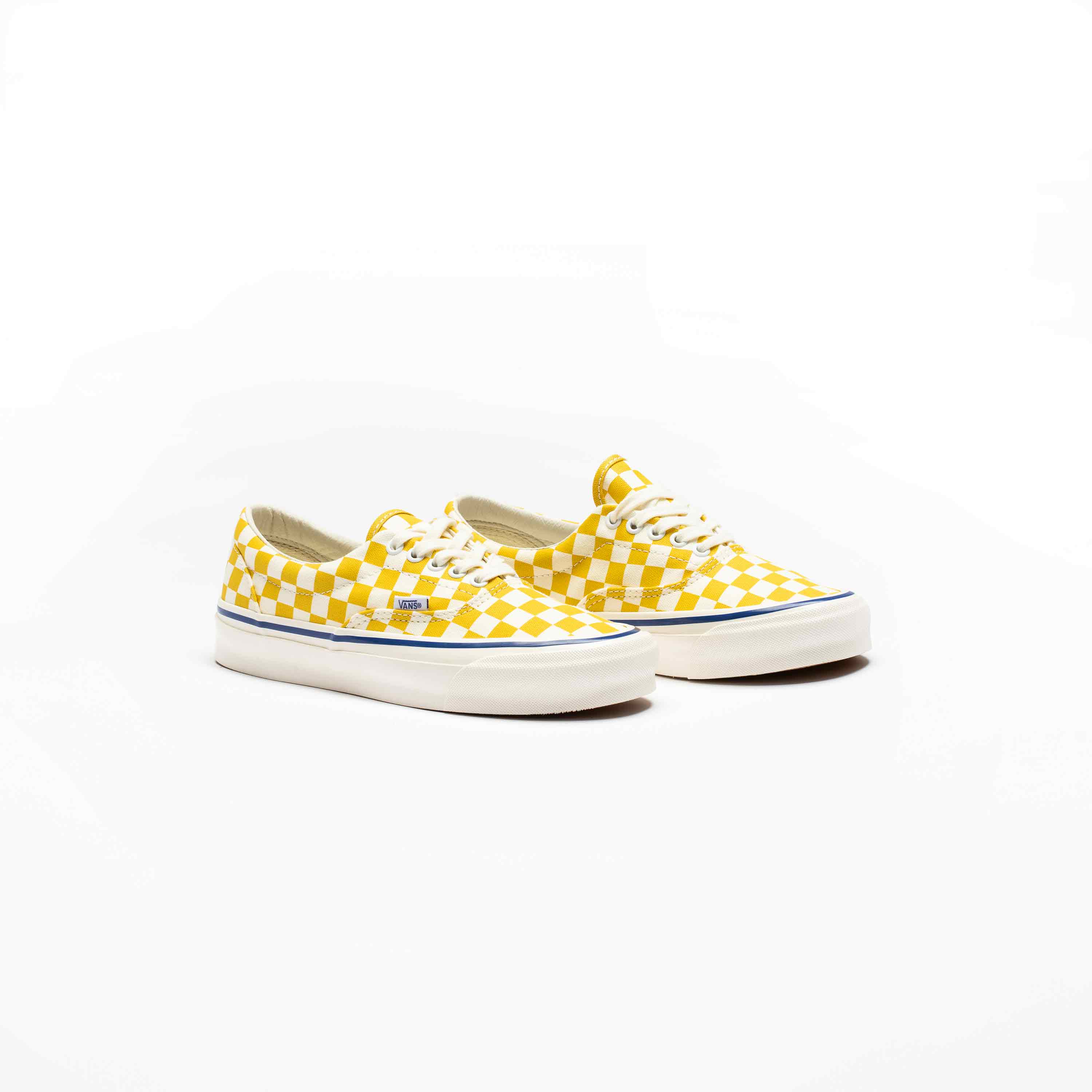 Vault OG Era LX Checkerboard Men's Lifestyle Shoe - Yellow/White、mySite、dreamappss