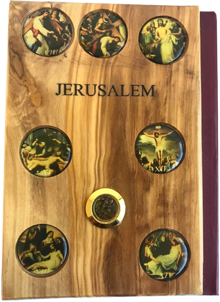  Good News Bible (Catholic edition), Olive Wood Cover with Stations of the Cross、mySite、elrpsem3k