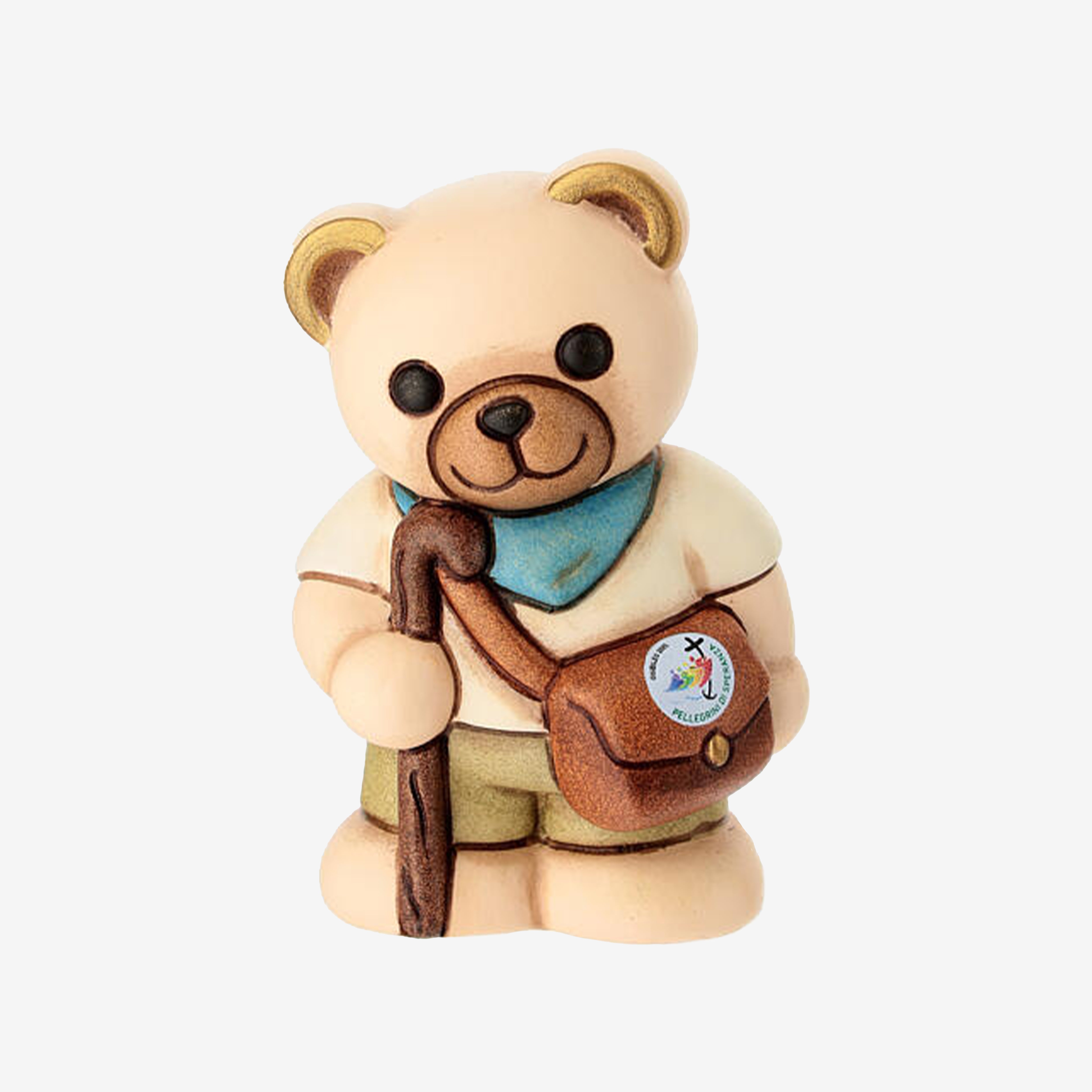 Teddy Pellegrino THUN Edizione Limitata – Statuina in Ceramica Giubileo 2025、mySite、topwebapps