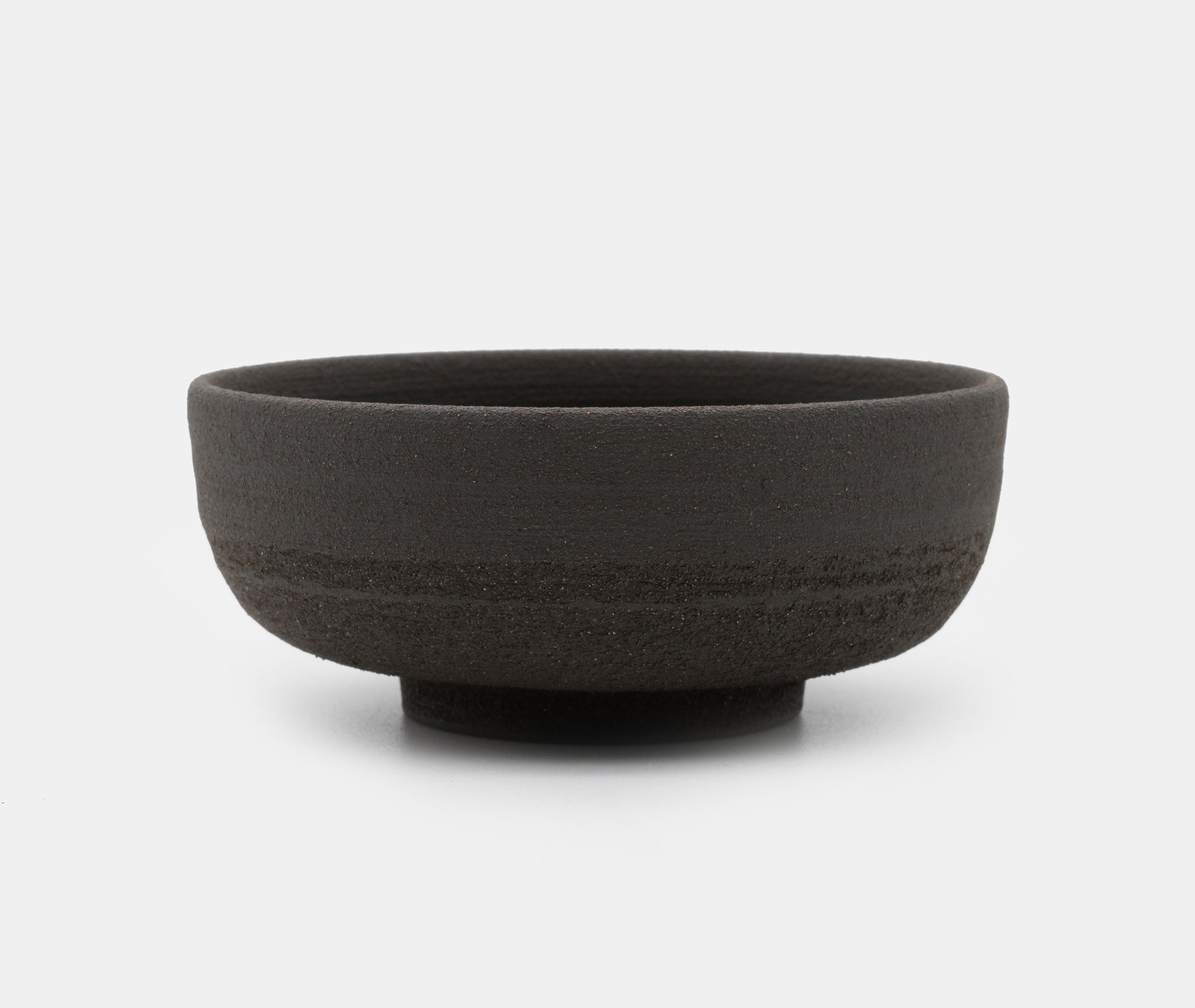 Raw Black Stoneware Incense Bowl with Gold Dome、mySite、topwebapps