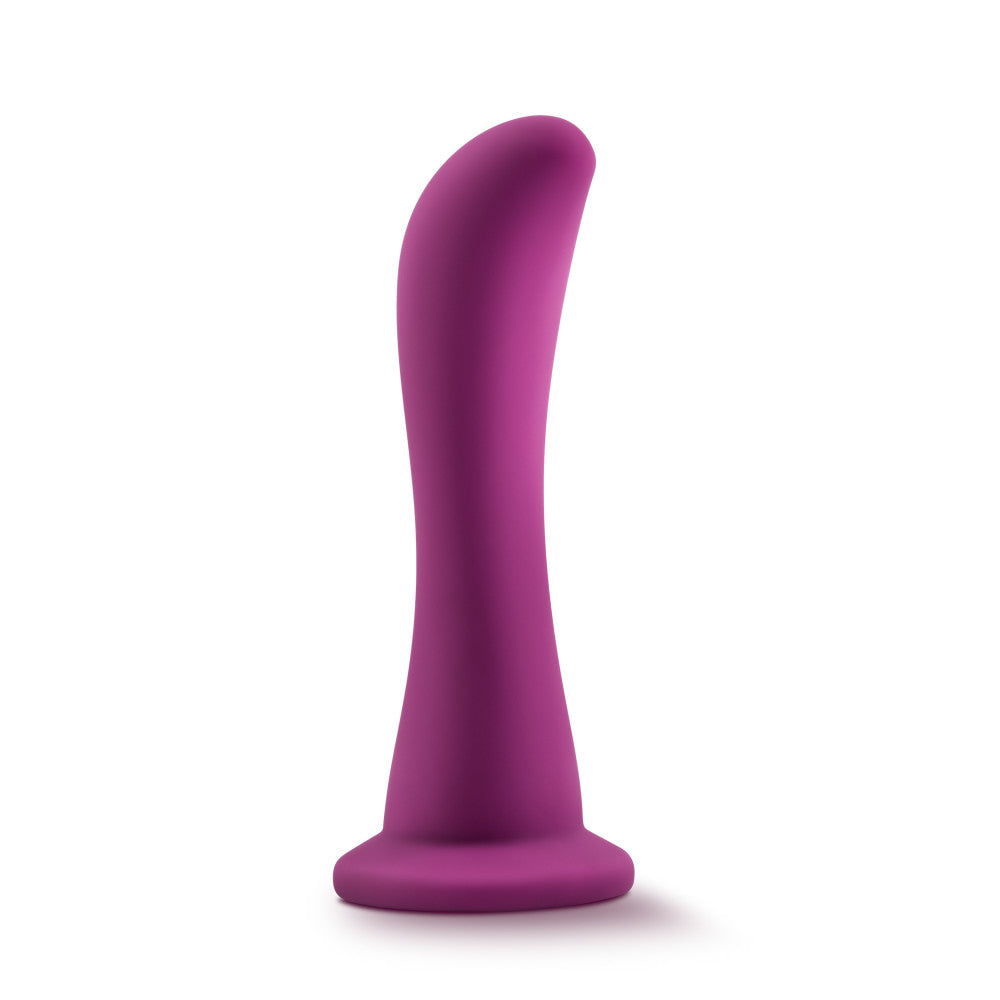 Temptasia By Blush® | Bellatrix Curved G-Spot Plum 6.25-Inch Long Dildo With Suction Cup Base、mySite、bottomscart