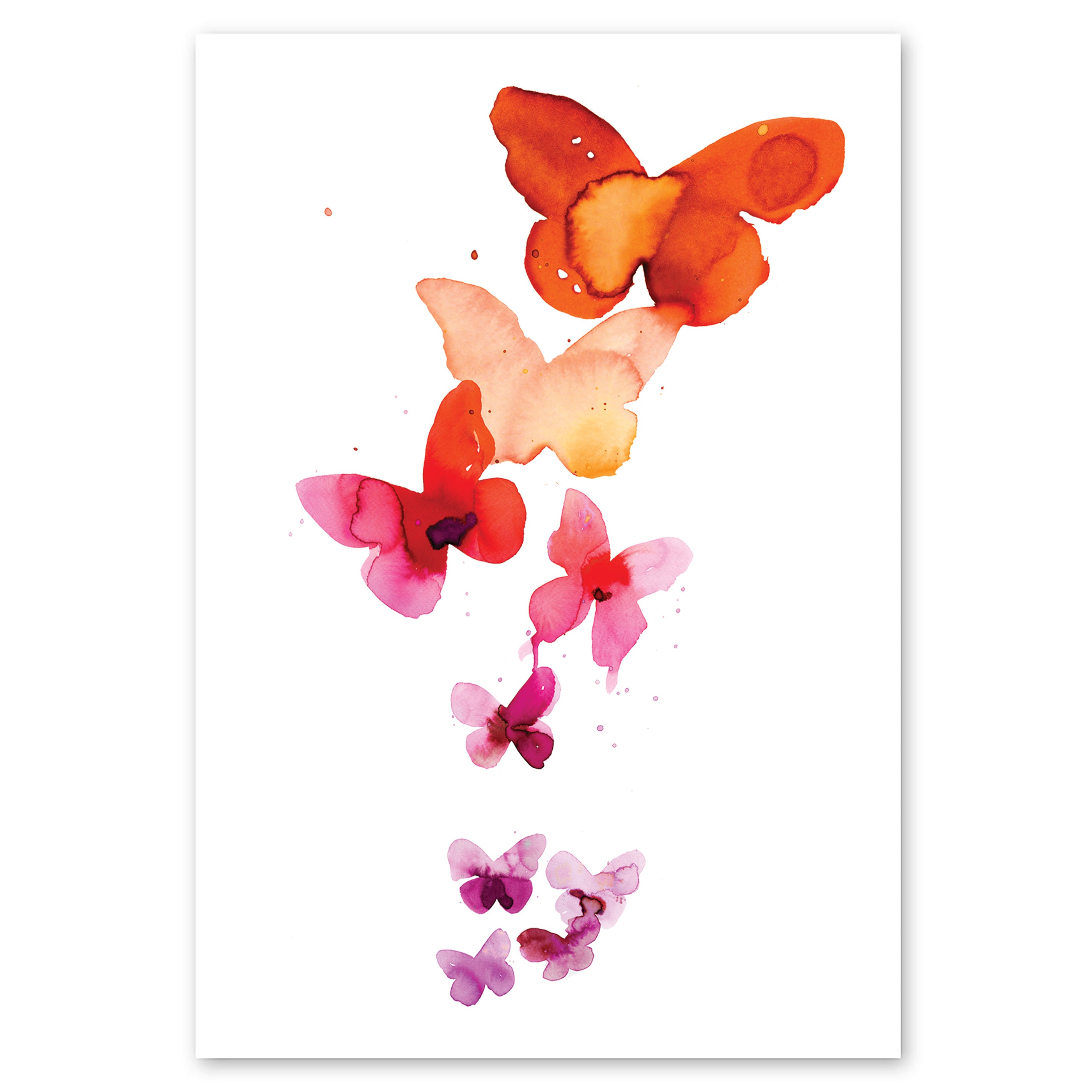  Coral Butterflies Tattly Temporary Tattoos、mySite、ghnorth
