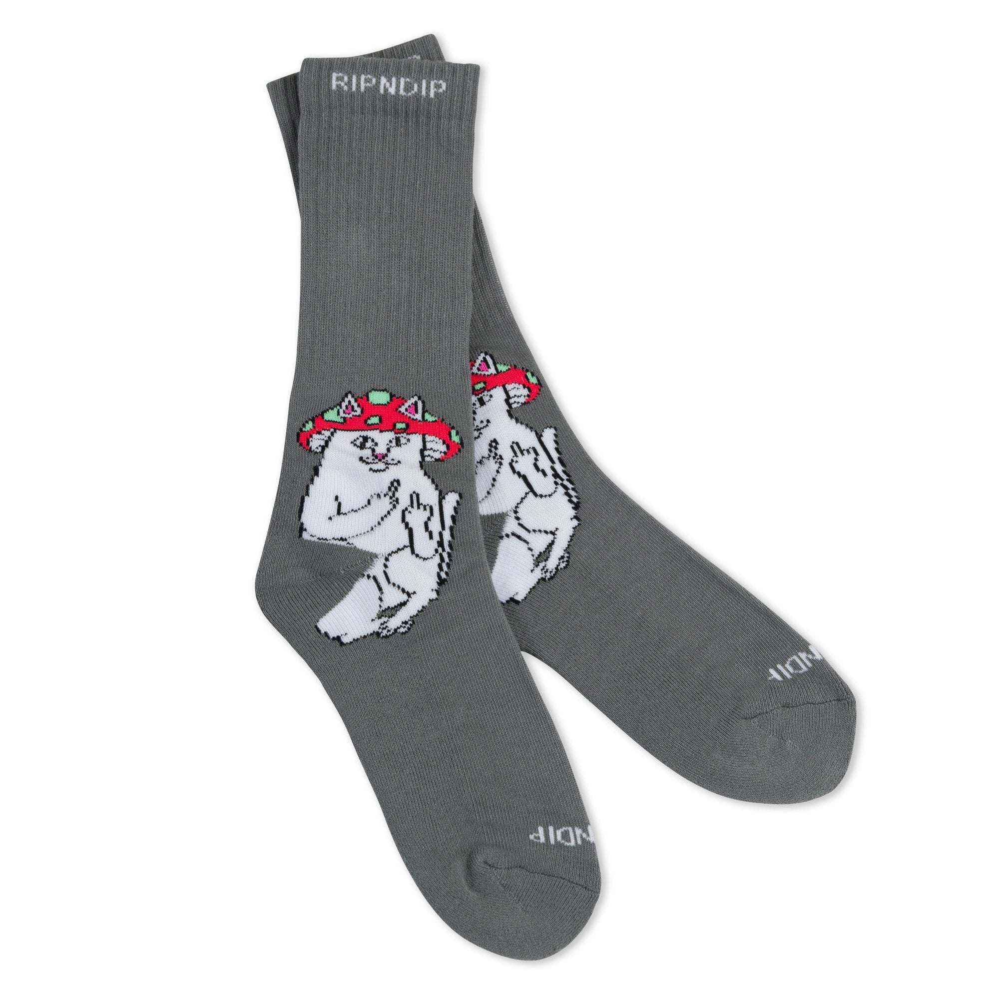  Lord Shroomy Socks (Charcoal)、mySite、merchandisen