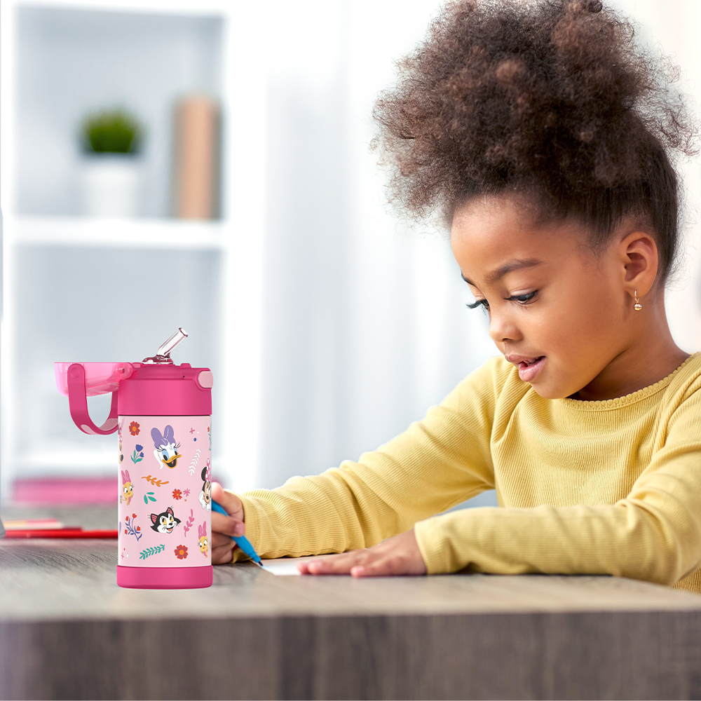 12oz FUNTAINER® WATER BOTTLE DISNEY MINNIE MOUSE、mySite、noshort