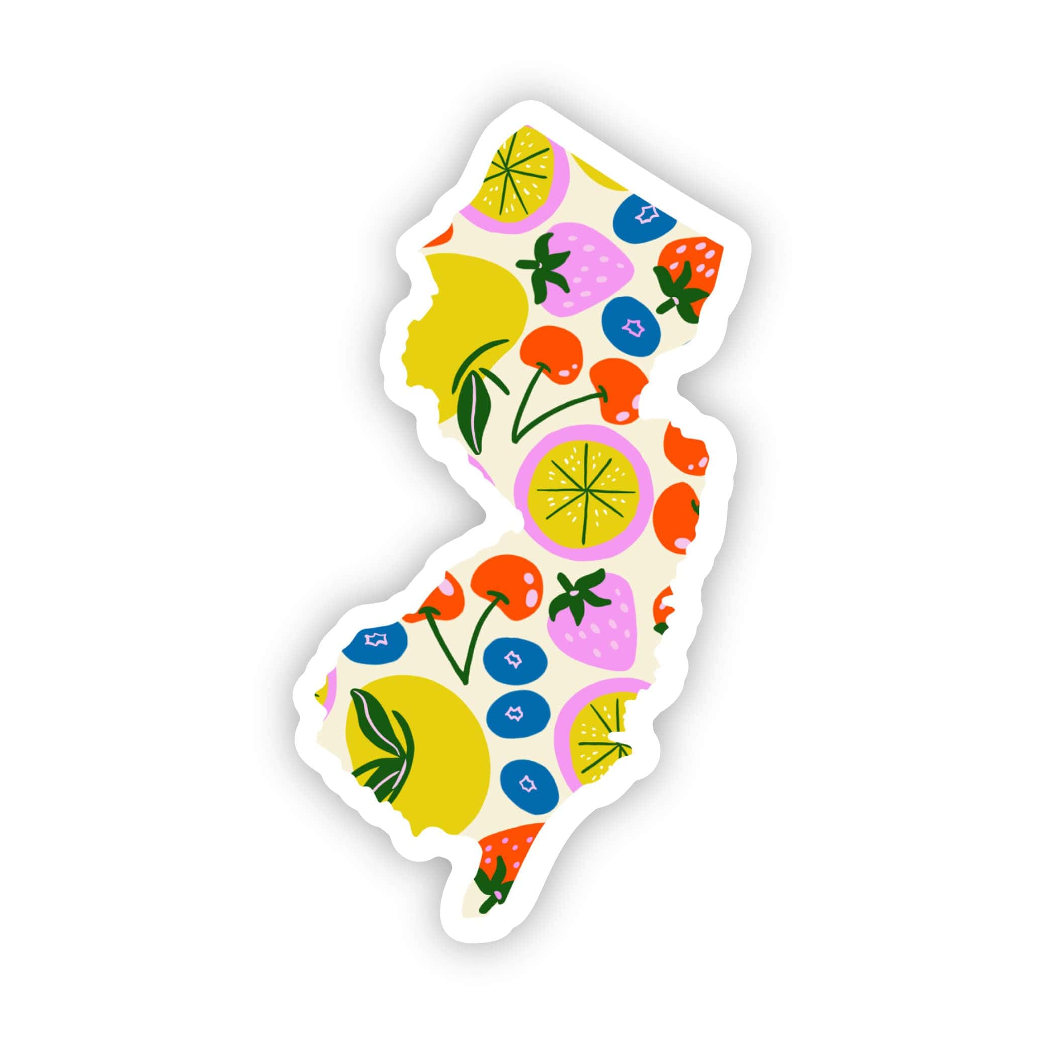  New Jersey Sticker - Cute Fruits、mySite、elrpsem3k