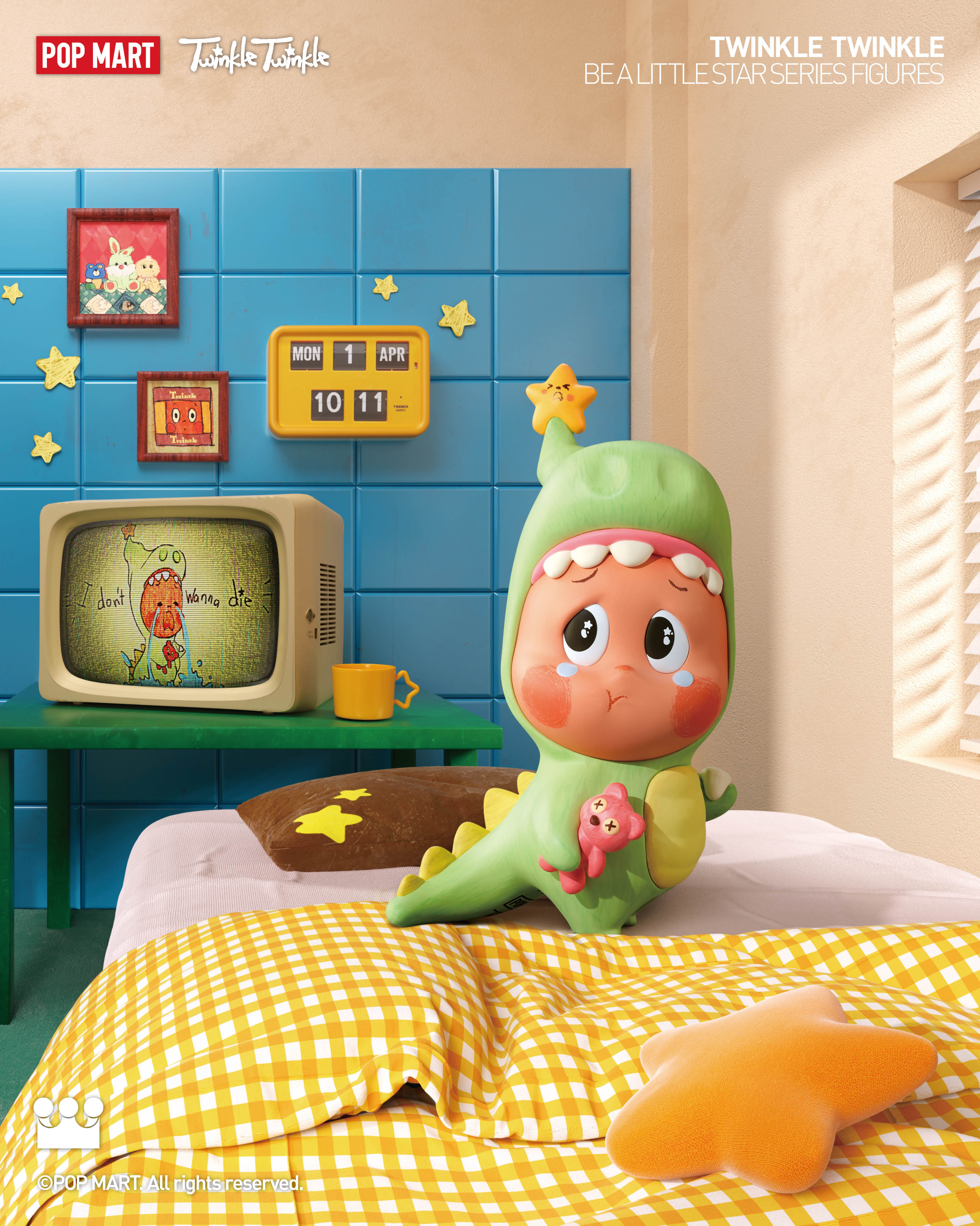  POP MART Twinkle Twinkle Be a Little Star Series Figures、mySite、greenlandpopulation
