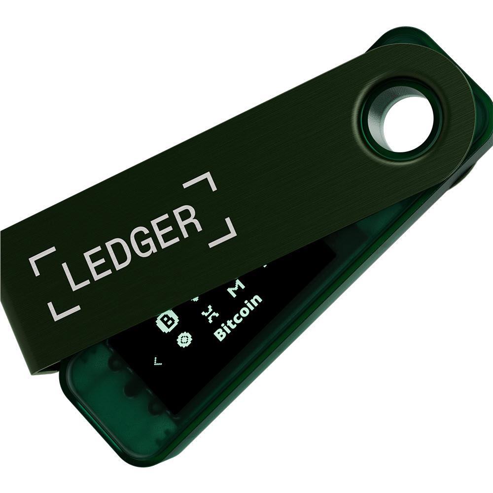 Ledger Nano S Plus Digital Wallet (Emeral Green)、mySite、camillekostekn