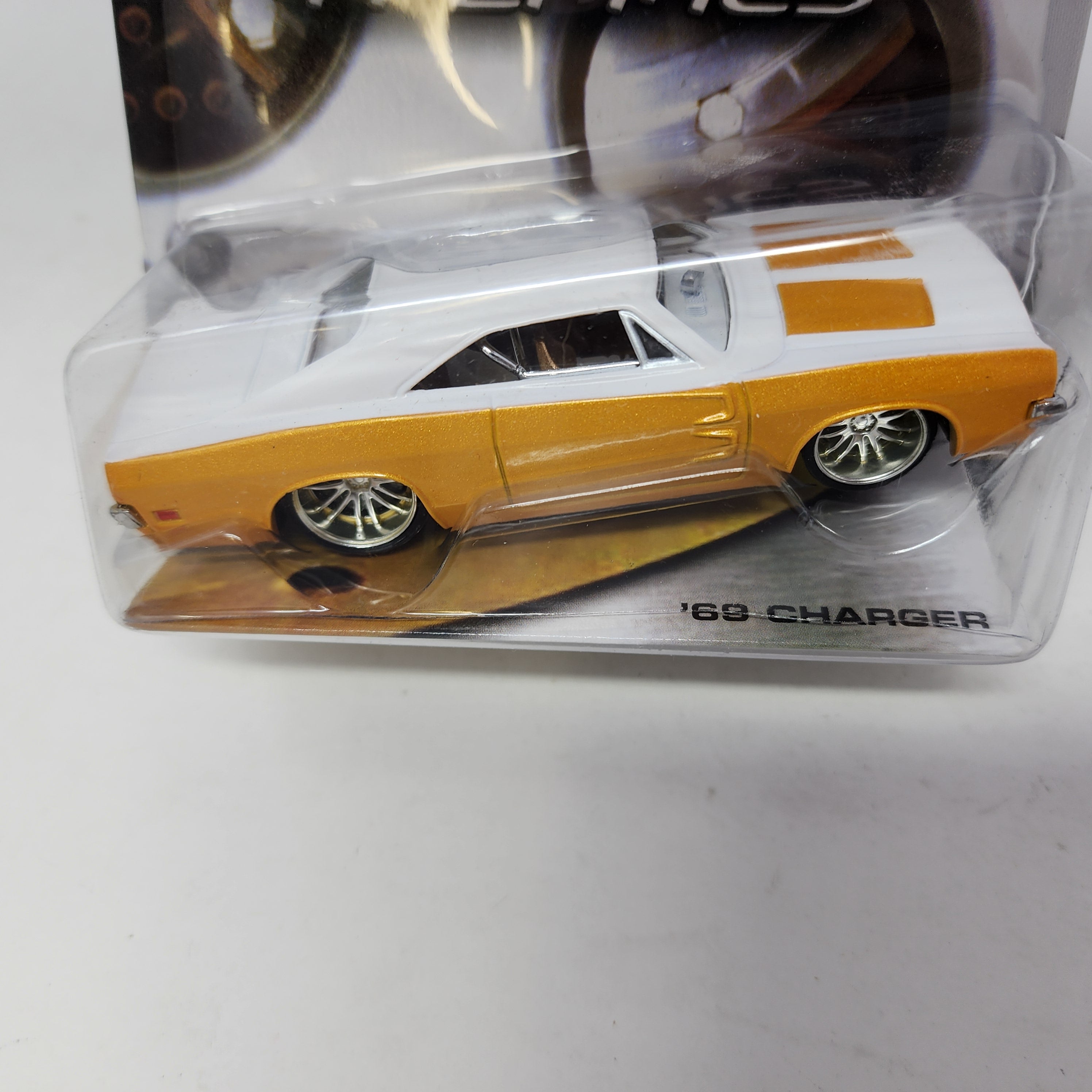 '69 Charger * WHITE/Yellow * Hot Wheels G Machines * 1:50 Scale、mySite、hgirdovlk