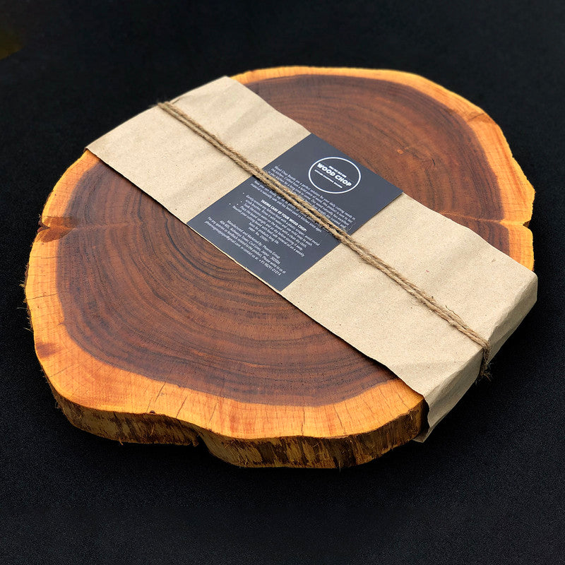 Wooden Cutting Board | Reversible | Shessham Tree | Brown、mySite、camillekostekn