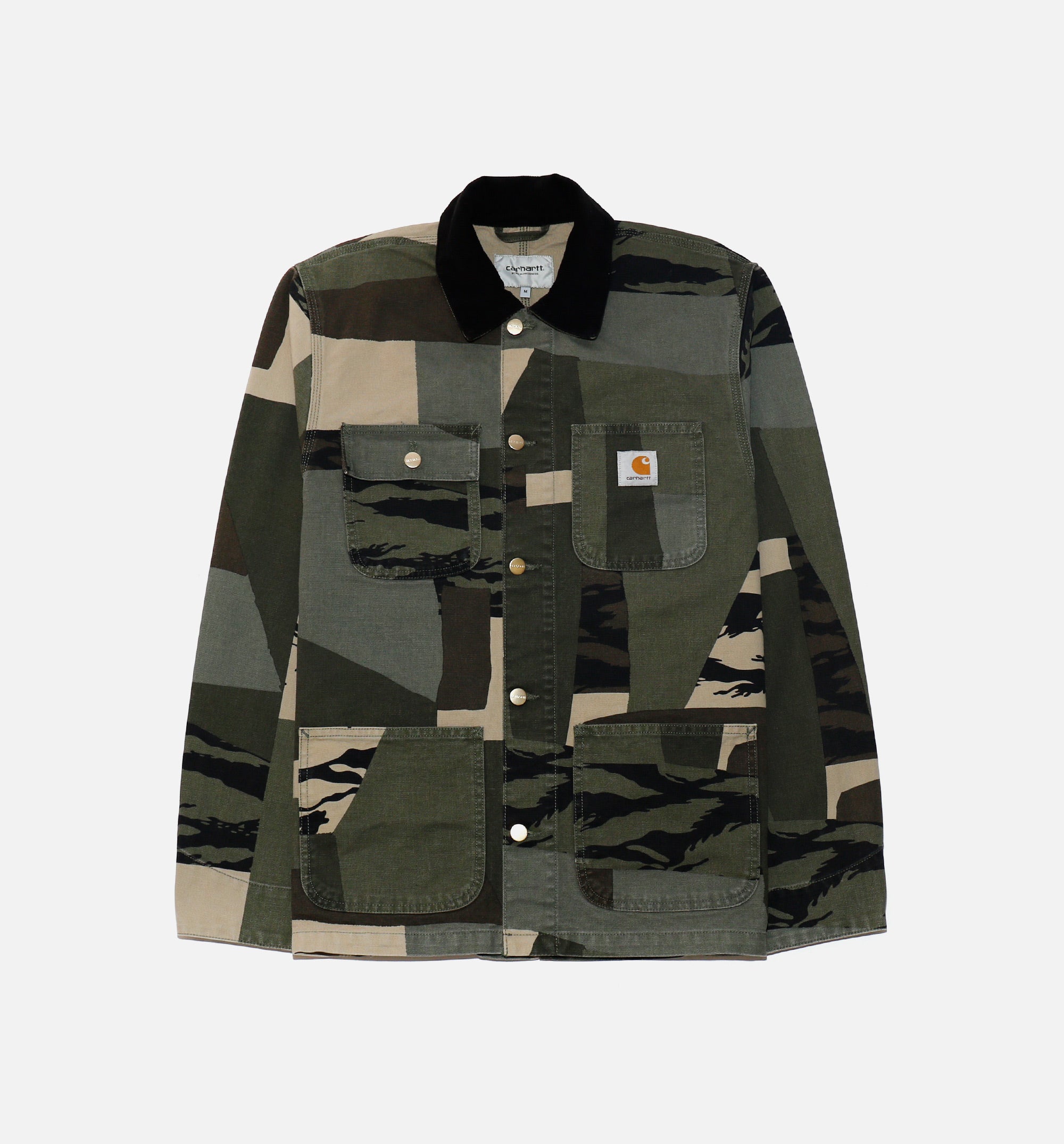 Michigan Chore Coat Mens Jacket - Green/Beige、mySite、dreamappss