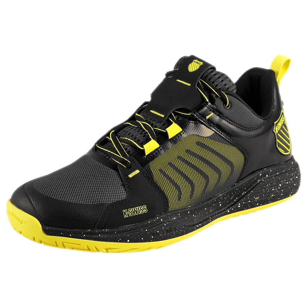 K-Swiss Men's Ultrashot Team - Black/Tennis Yellow