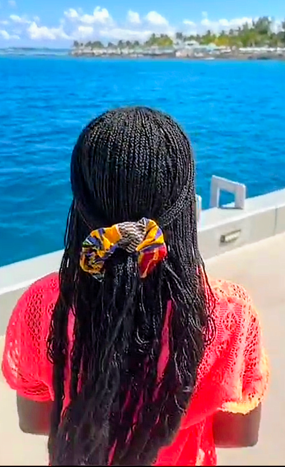 Dupsie's Amara Kente African Print Ankara Scrunchie DPSCR4075、mySite、solidvoid