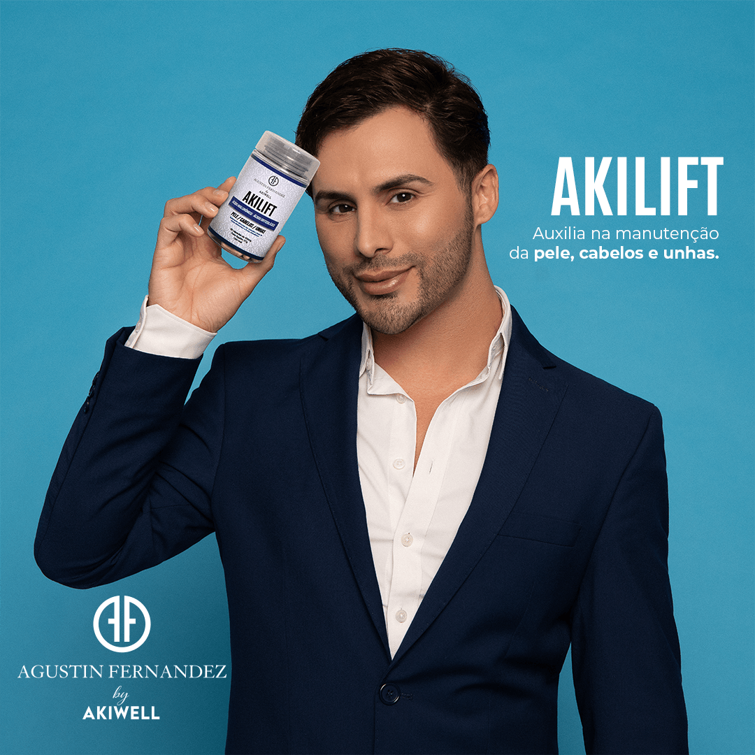 AKILIFT cido Hialurnico + cido Ortosil铆cico - 30 c谩psulas FORTIFICA PELE CABELO E UNHAS、mySite、camillekostekn