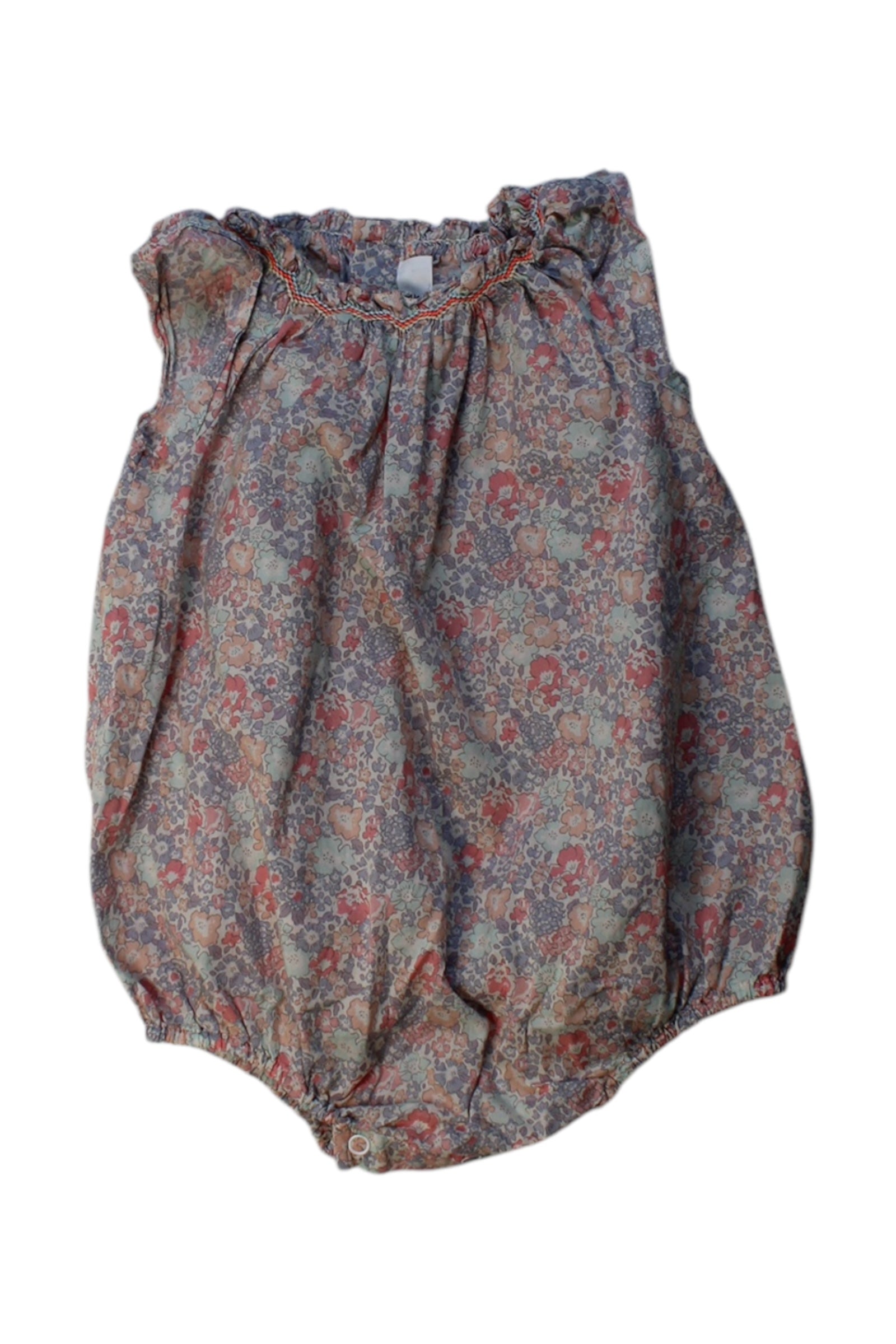 Bonpoint Floral Sleeveless Romper 6-12M、mySite、g9winljtr