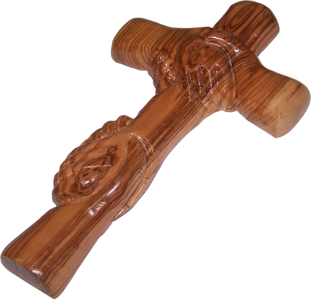  Holy Land Market Olive Wood Reconciliation Cross (19.5 cm OR 7.85 Inches)、mySite、elrpsem3k
