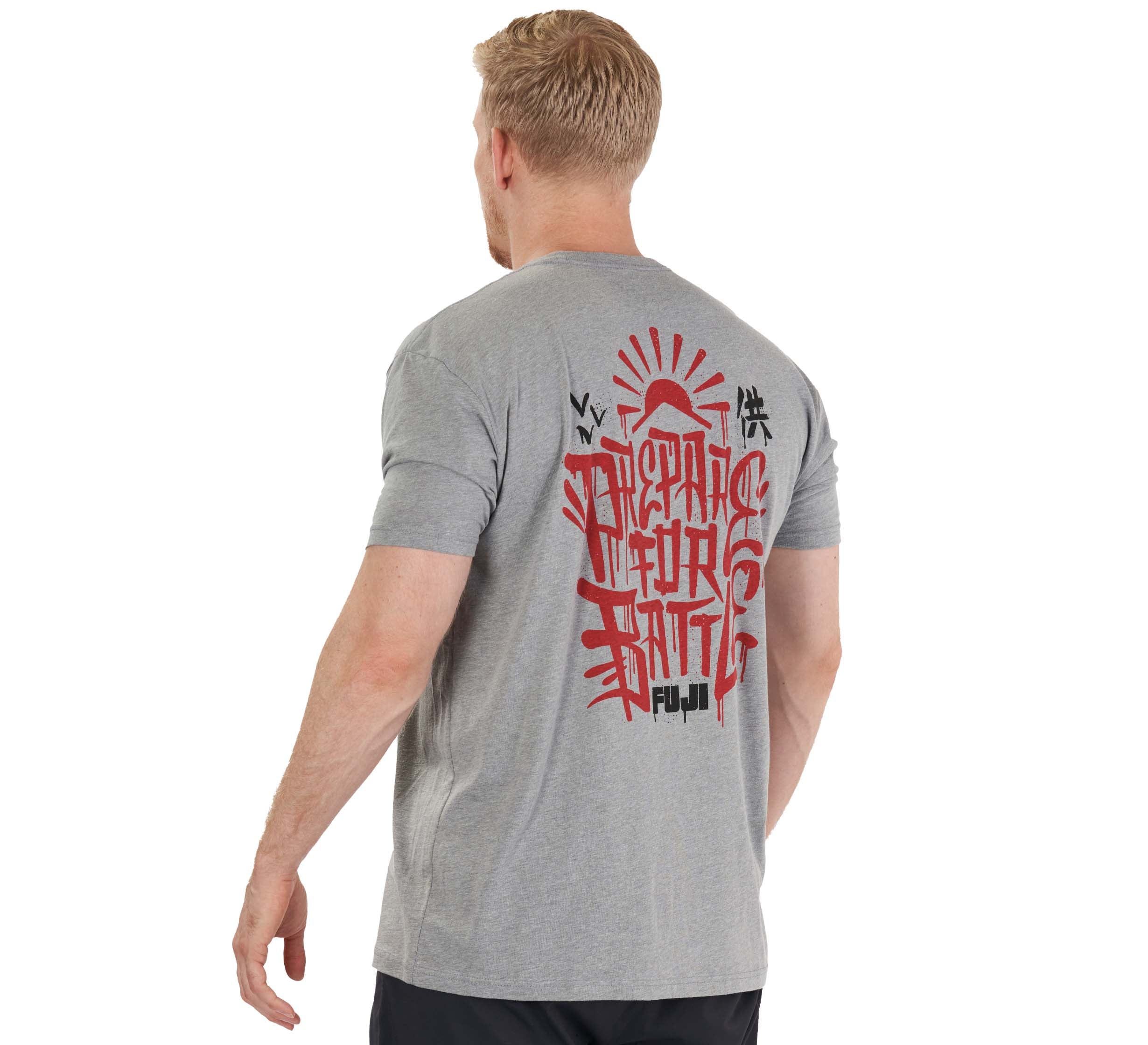 Prepare For Battle T-Shirt Heather Grey、mySite、gigharbornorthrealestate