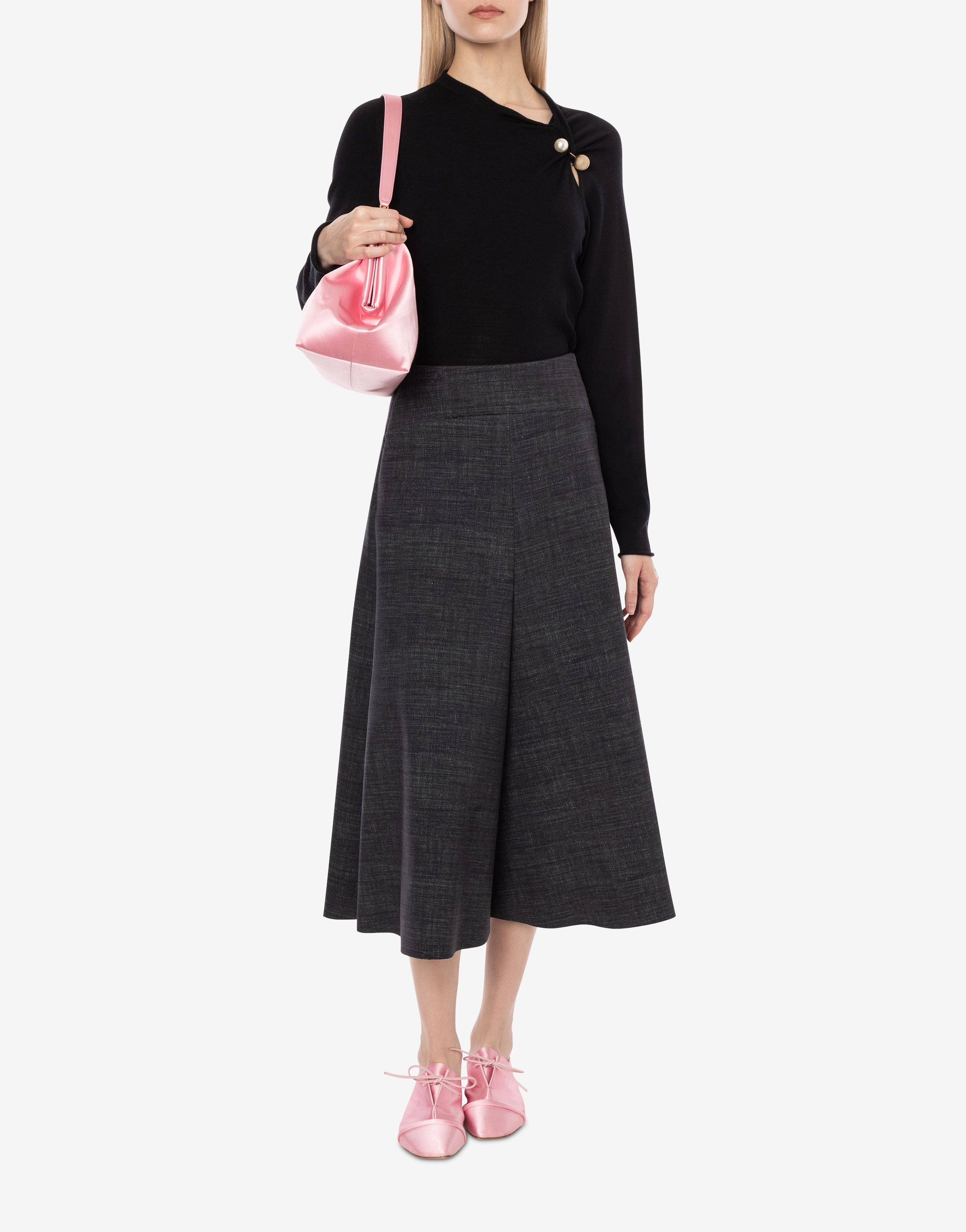 Gonna A-line in neoprene stampato、mySite、aoinhome