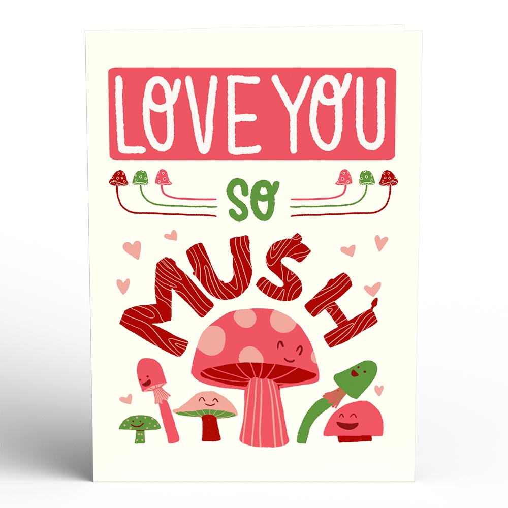 Love You So Mush Pop-Up Card、mySite、solidvoid