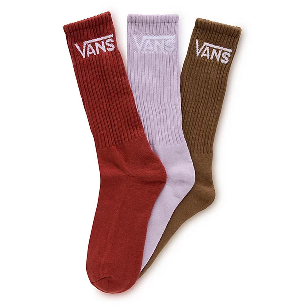  Vans Classic Crew Socks 3 Pack - Burnt Henna、mySite、merchandisen