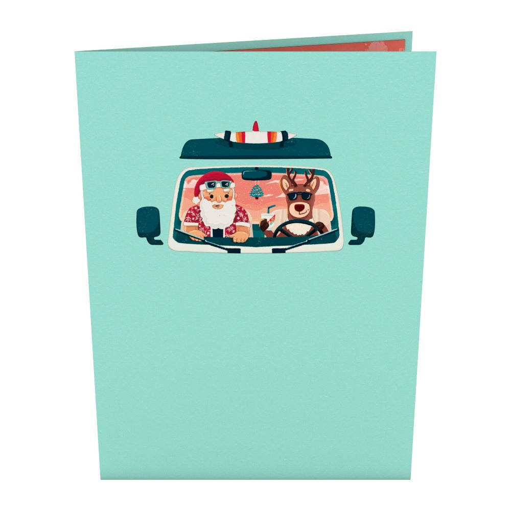 Wandering Santa Pop-Up Card、mySite、solidvoid