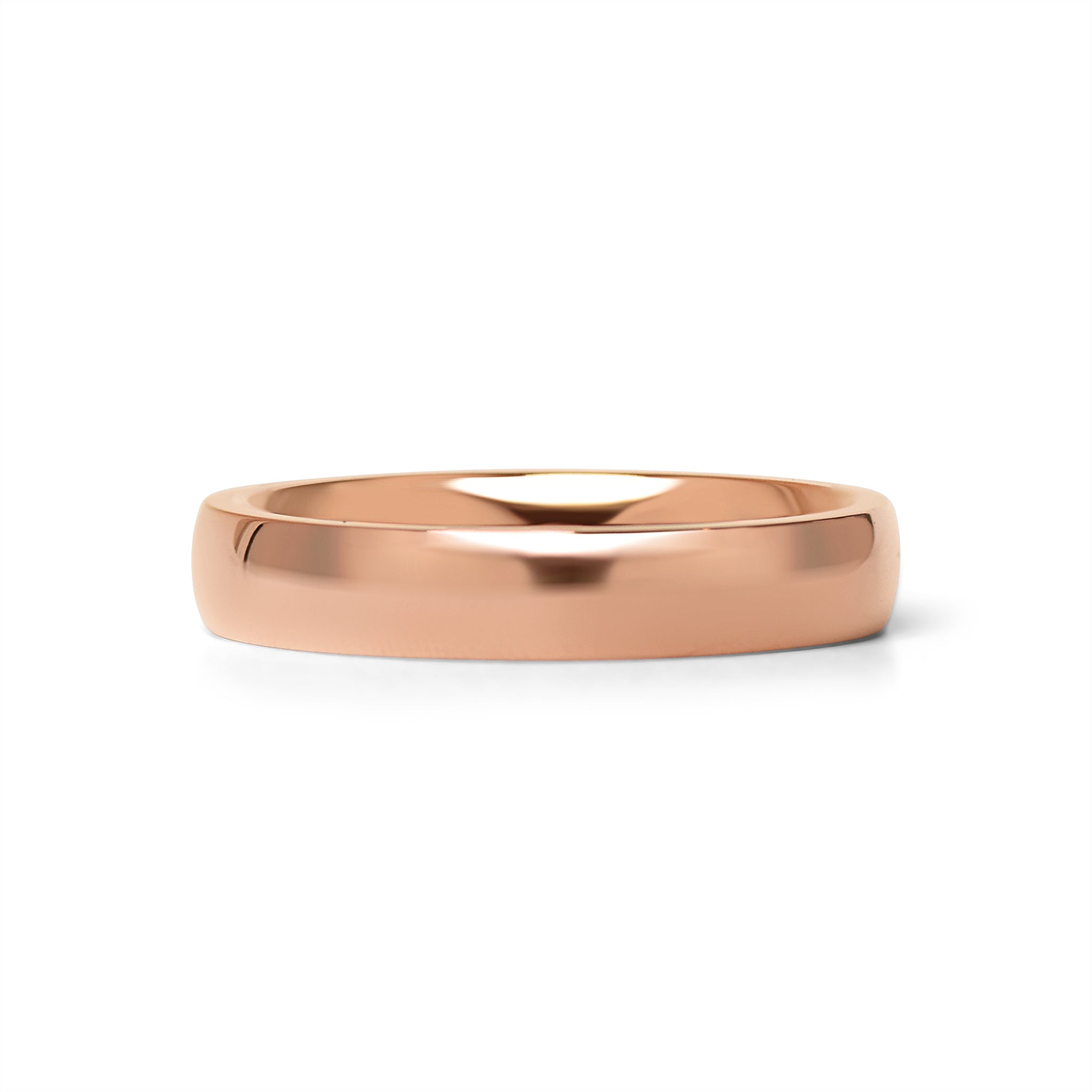 Chocolate Rounded Stainless Steel Blank Ring / CFR7007、mySite、dreamappss