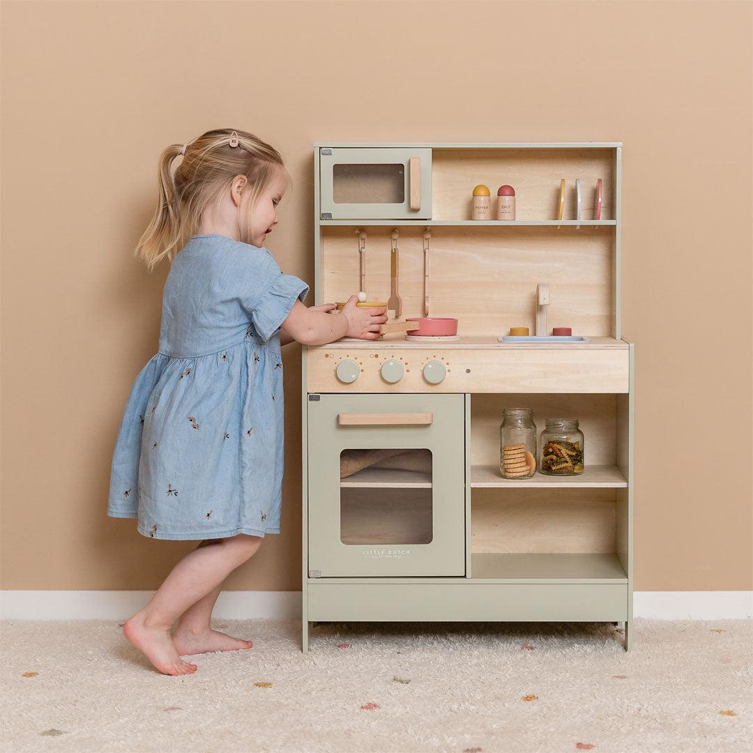  Little Dutch Wooden Play Kitchen - Mint、mySite、merchandisen